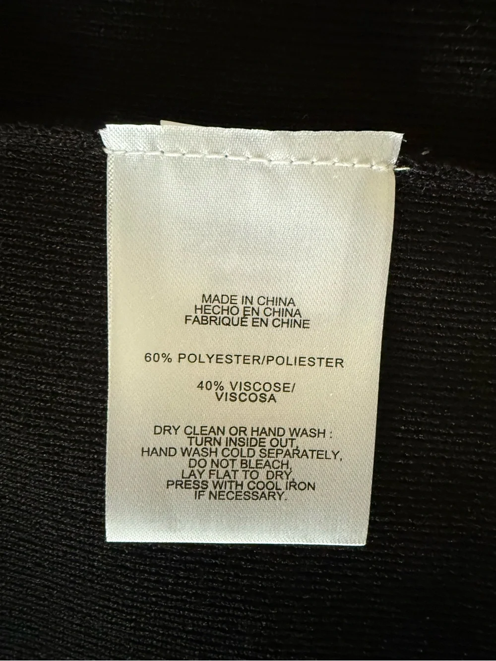 Jones New York Black Open-Front Blazer Cardigan